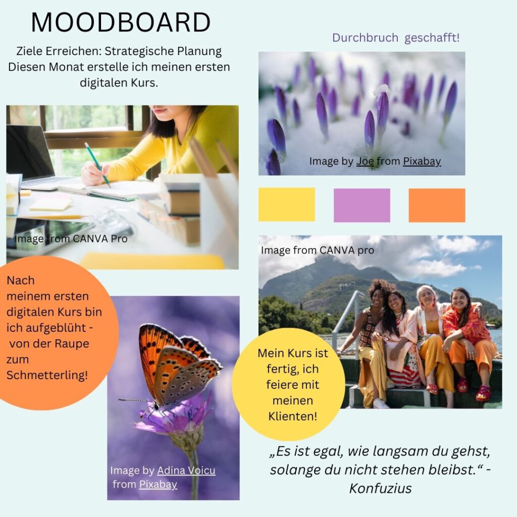 Moodboard - Planung